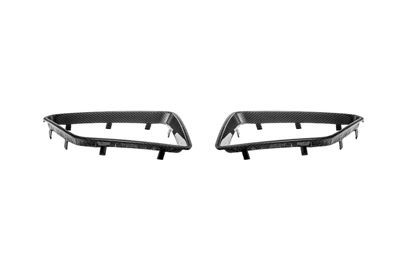 2008-09 PONTIAC G8 CARBON FIBER FRONT GRILLE TRIM SURROUNDING INSERT